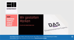 Desktop Screenshot of herbstwest.de